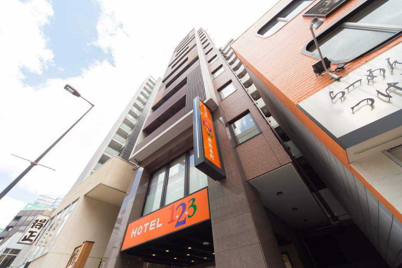 Hotel 1-2-3 Osaka Sakaisujihonmachi Exteriör bild